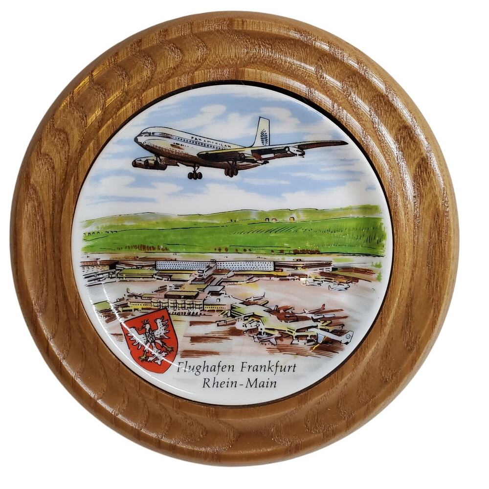 Frankfurt Germany Airport Wall Decor - 6"